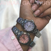 ساعت مچی بند استیل کاسیو زنانه تاریخ روز شمار صفحه گرد